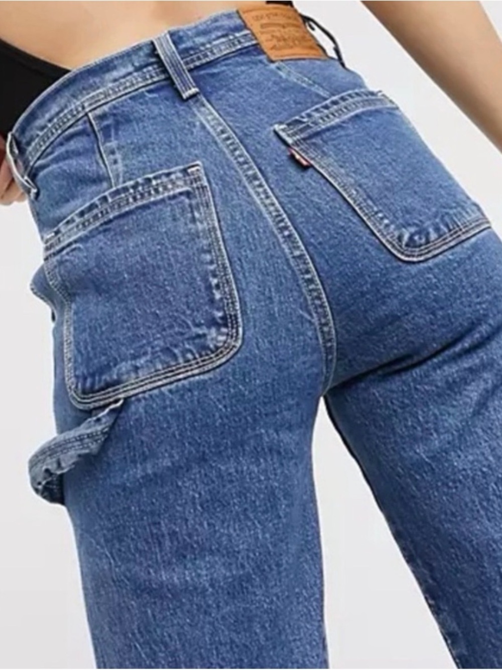 Levi’s Carpenter High-Rise Blue Carpenter Jeans 31